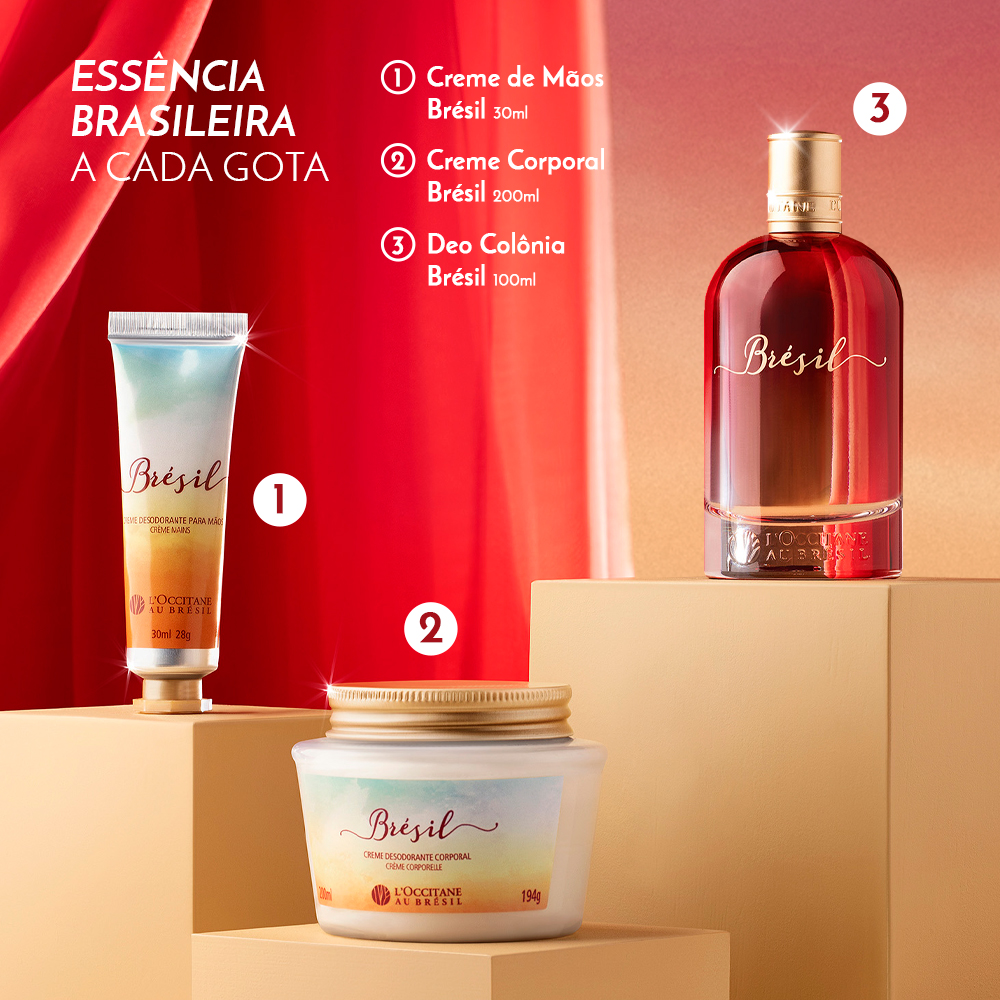 Combo Brésil: Deo Colônia, Creme e Sabonetes, ,  large image number 3